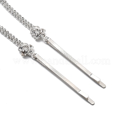 Alloy Rhinestone Hair Chain&nbsp;OHAR-M044-01S