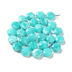 Natural White Jade Dyed Beads Strands&nbsp;G-NH0004-014