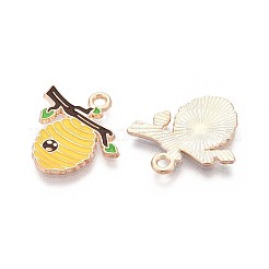 Alloy Enamel Pendants&nbsp;ENAM-T022-61A