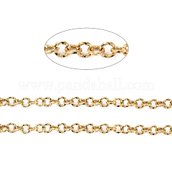 PVD Vacuum Plating 304 Stainless Steel Rolo Chains&nbsp;CHS-P014-01G