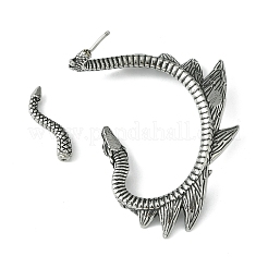 316 Surgical Stainless Steel Cuff Earrings&nbsp;EJEW-E300-01AS-05