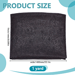 1 Yard Phoenix Pattern PVC Leather Fabric&nbsp;DIY-HY0003-38A
