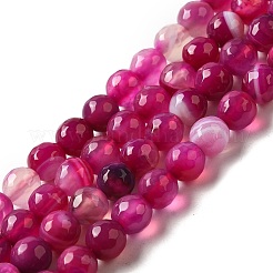 Natural Striped Agate/Banded Agate Beads&nbsp;AGAT-8D-2
