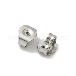 Tarnish Resistant 201 Stainless Steel Ear Nuts&nbsp;X-STAS-S028-11
