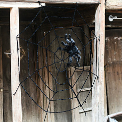 Cotton Spider Web for Holiday Party Decorations&nbsp;DIY-WH20048-056A