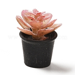 Opaque Resin Potted Plant Pendants&nbsp;LS-CRES-Z005-03B