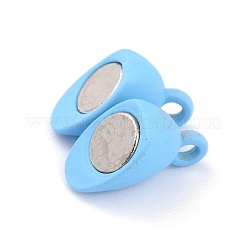 Alloy Magnetic Clasps with Loops&nbsp;LS-PALLOY-P223-B01-03