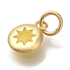 Rack Plating Brass Charms&nbsp;KK-I720-51G-03