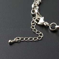 304 Stainless Steel Rolo Chain Bracelet&nbsp;X-AJEW-JB01012