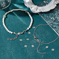 20Pcs 925 Sterling Silver Chain Tabs&nbsp;STER-BC0002-87P