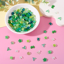 30g Luminous Opaque Resin Cabochons&nbsp;CRES-TA0001-55B