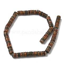 Natural Polychrome Jasper/Picasso Stone/Picasso Jasper Beads Strands&nbsp;G-G329-B03-8x1mm