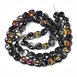 Electroplate Glass Beads Strand&nbsp;EGLA-S188-21-C01