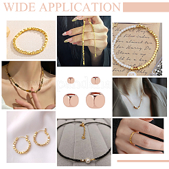 200Pcs 4 Styles Brass Spacer Beads&nbsp;KK-PH0012-63