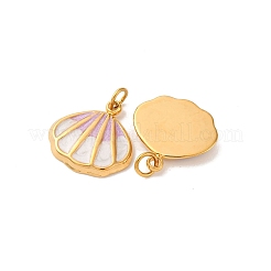 304 Stainless Steel Enamel Charms&nbsp;X-STAS-U061-04G