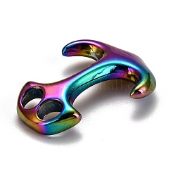 Ion Plating(IP) 304 Stainless Steel Hook Clasps&nbsp;STAS-G218-19M