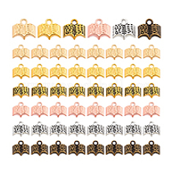 120Pcs 6 Styles Tibetan Style Alloy Pendants&nbsp;FIND-PH0026-84
