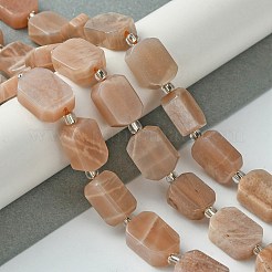 Natural Sunstone Beads Strands&nbsp;G-C098-A12-01