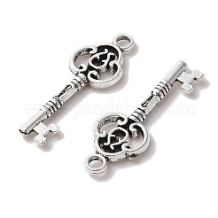 Tibetan Style Alloy Skeleton Key Pendants&nbsp;X-TIBEP-Q043-014-RS