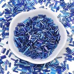 Glass Round Bugle Beads&nbsp;SEED-XCP0001-47F