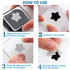PVC Plastic Clear Stamps&nbsp;DIY-WH0618-0042