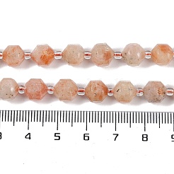 Natural Sunstone Beads Strands&nbsp;G-O201B-123F