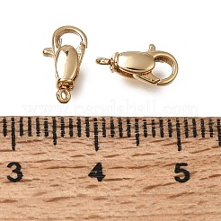 Brass Lobster Claw Clasps&nbsp;KK-CBA4292-09G