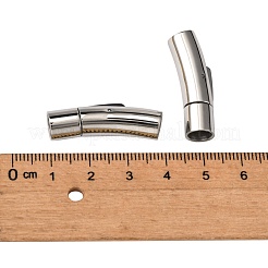 Tarnish Resistant 304 Stainless Steel Bayonet Clasps&nbsp;STAS-I013-6mm