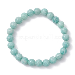 Grand A Natural Amazonite Beads Stretch Bracelets for Women&nbsp;BJEW-JB12929