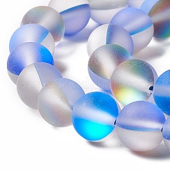 Synthetic Moonstone Beads Strands&nbsp;G-E573-01B-27