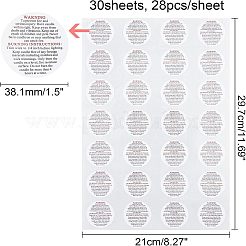 Coated Paper Label Stickers&nbsp;DIY-PH0013-13