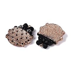 Handmade Polymer Clay & Rhinestone Big Pendants&nbsp;FIND-Q123-01A