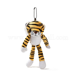 Cartoon PP Cotton Plush Simulation Soft Stuffed Animal Toy Tiger Pendants Decorations&nbsp;LS-HJEW-K043-07