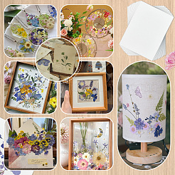 Dried Embossed Paper&nbsp;DIY-WH0622-646A