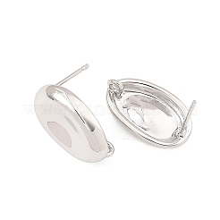 SHEGRACE Brass Stud Earring Findings&nbsp;XGRQ6M759-908P