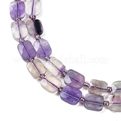 Natural Colorful Fluorite Beads Strands&nbsp;G-G182-E01-01