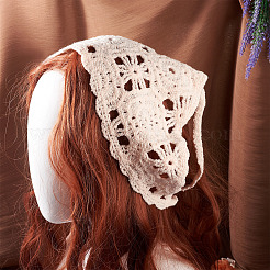 Polyester Triangle Headscarf&nbsp;OHAR-TAC0002-03A