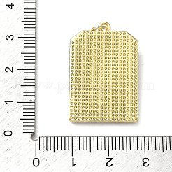 Brass Enamel Pendants&nbsp;KK-H256-12G