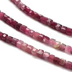 Gradient Color Natural Pink Tourmaline Beads Strands&nbsp;X-G-K373-A03-01