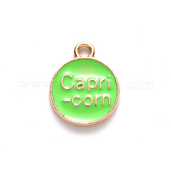 Alloy Enamel Pendants&nbsp;ENAM-S124-01B-06E