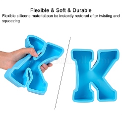 Alphabet Silicone Molds&nbsp;DIY-SZC0006-01A-K
