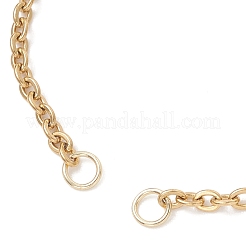 304 Stainless Steel Cable Chain Bracelet Making&nbsp;AJEW-JB01474