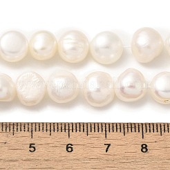 Natural Cultured Freshwater Pearl Beads Strands&nbsp;PEAR-A006-10B