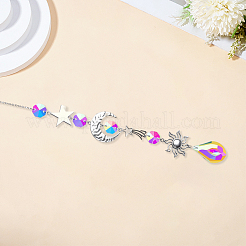 1Pc Iron Big Pendant Decorations&nbsp;DJEW-CN0001-37C
