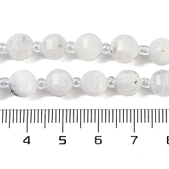 Natural Rainbow Moonstone Beads Strands&nbsp;G-G182-B29-03