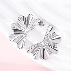 304 Stainless Steel Stud Earrings for Women&nbsp;EJEW-K306-10P