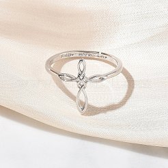 Brass Finger Rings for Women&nbsp;RJEW-K261-07A-P