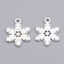 Tibetan Style Alloy Snowflake Pendants&nbsp;LS-TIBEP-EA115Y-S-FF