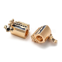 Alloy Enamel European Beads&nbsp;FIND-Q115-05G