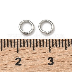 Non-Tarnish 304 Stainless Steel Open Jump Rings&nbsp;X-STAS-E067-05-5mm
